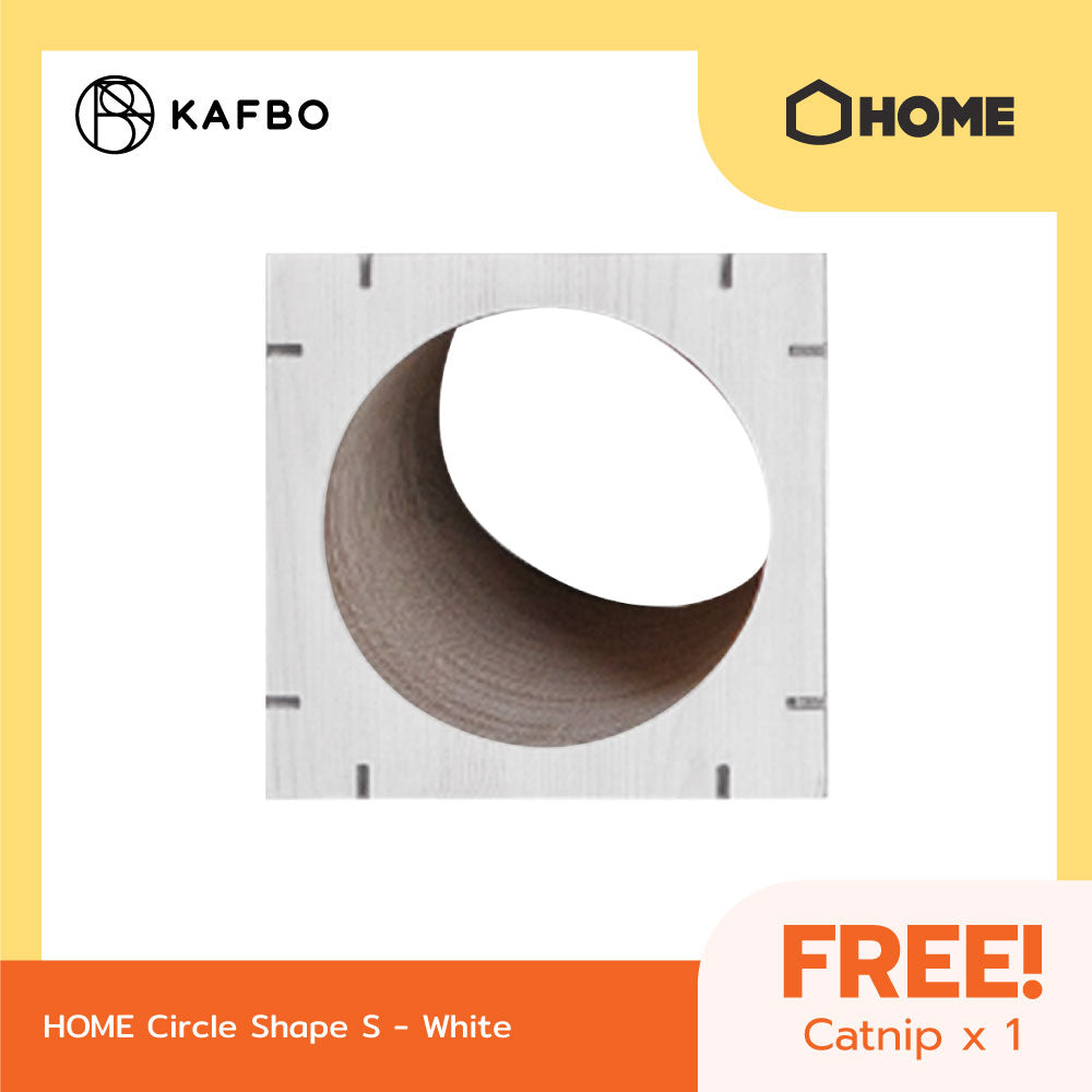 Home White Walnut Circle