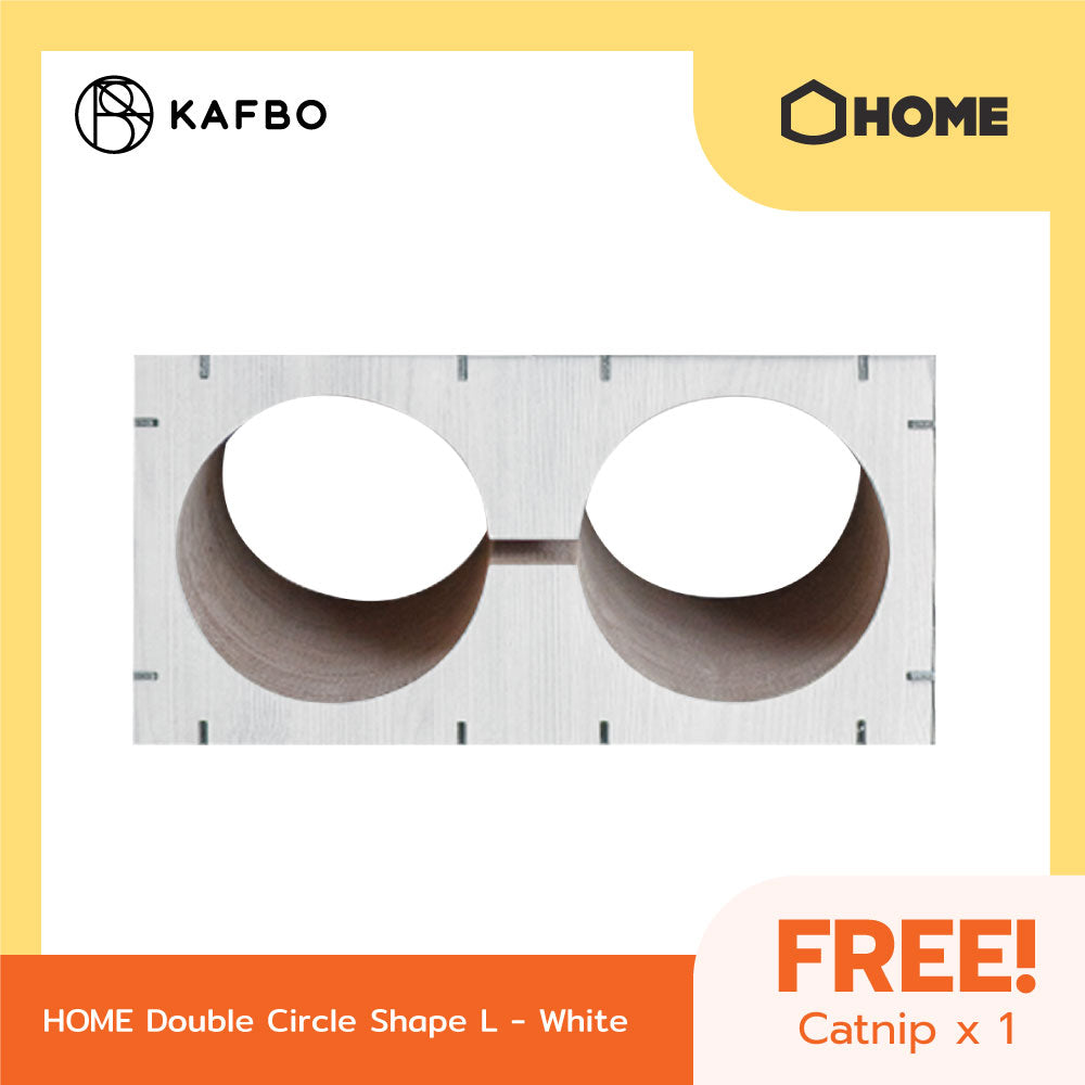 Home White Walnut Double Circle