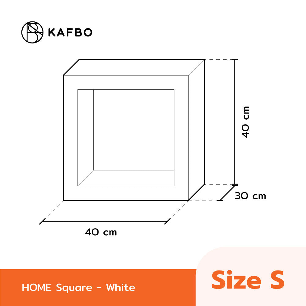 Home White Walnut Square