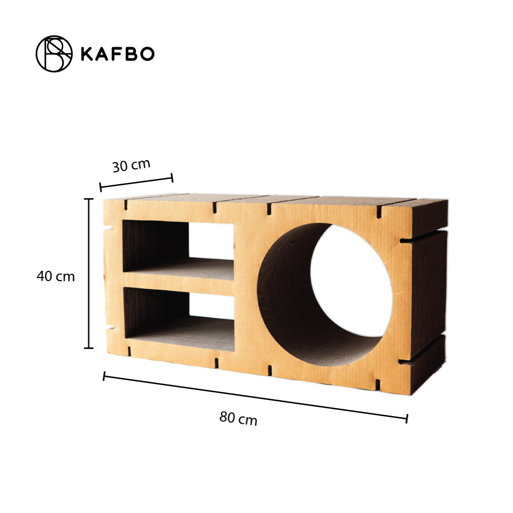 Home Brown Rectangle & Circle