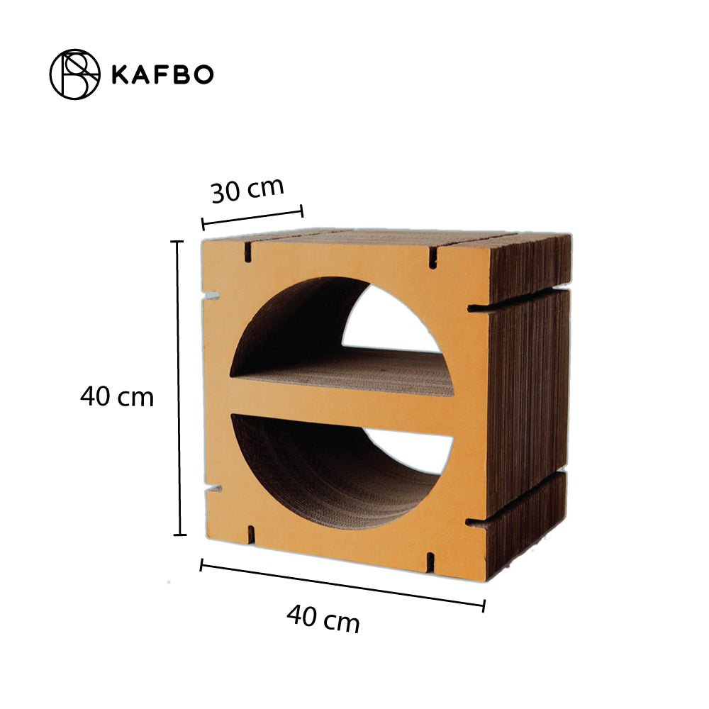 Home Brown Semi Circle