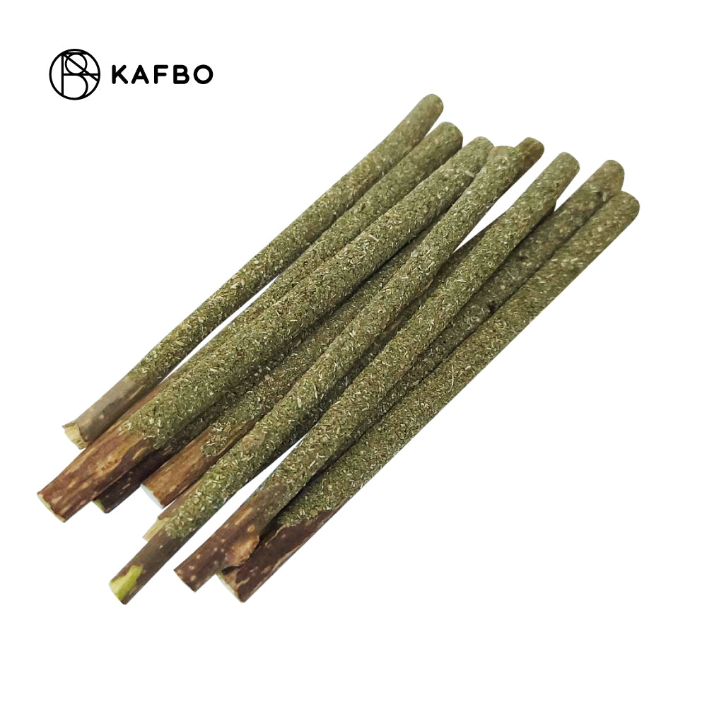 KAFBO Catnip Stick 2 in 1 ไม้มาตาตาบิเคลือบแคทนิป มาตาตาบิ ฟิน 2 เท่า บรรจุ 10 แท่ง
