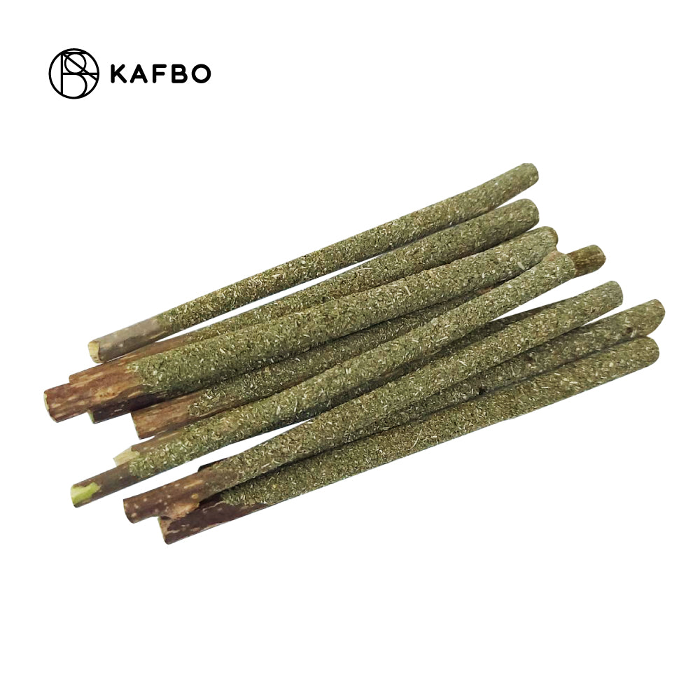 KAFBO Catnip Stick 2 in 1 ไม้มาตาตาบิเคลือบแคทนิป มาตาตาบิ ฟิน 2 เท่า บรรจุ 10 แท่ง
