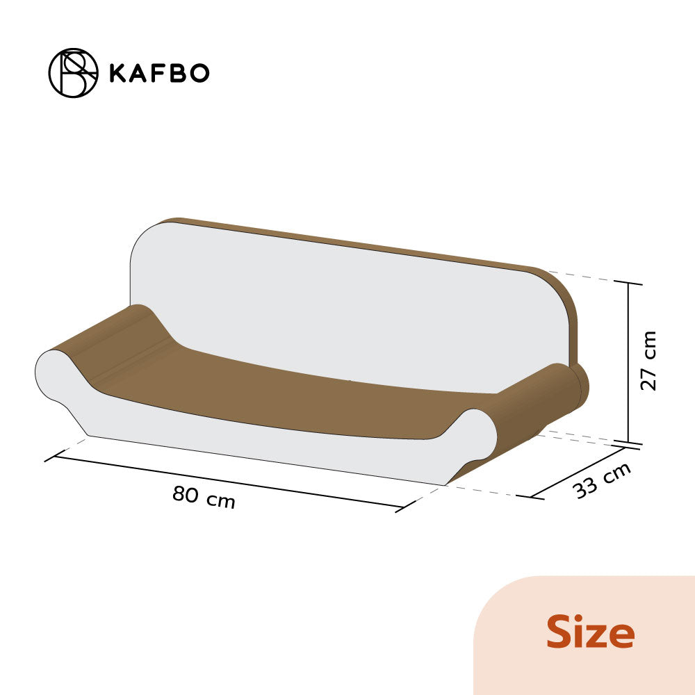 Cat Sleeper Sofa XL - Triangle