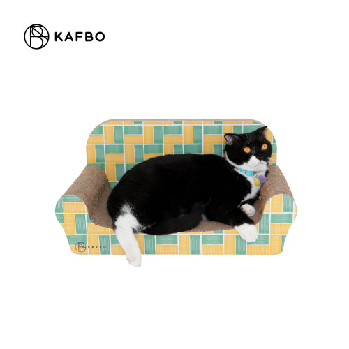 Cat Sleeper Sofa - Check