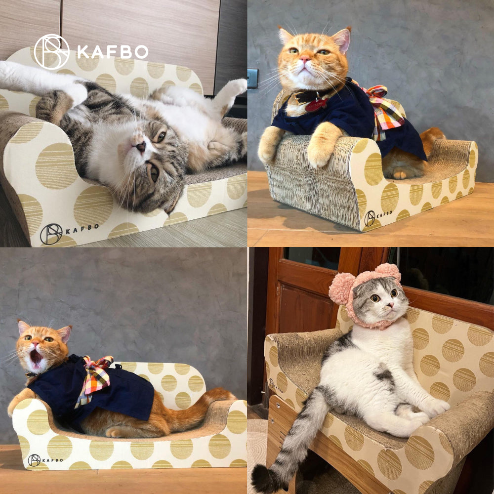 Cat Sleeper Sofa - Polkadot